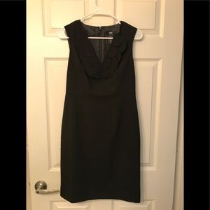 Mossimo Black Scallop Detail Cocktail Dress